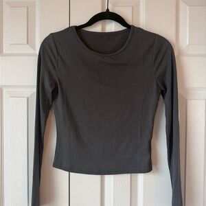 Classic Black Long Sleeve Top